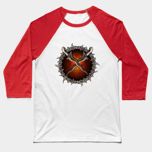 KERIS ART Baseball T-Shirt by HornArt